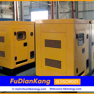 12 Sets of 22KW Slient Gas Generators to a Indonesia Drainage Company