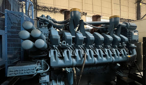 Used 16V4000G23 MTU 2200KVA Diesel Generator Set – 10.5KV (50HZ) - 1