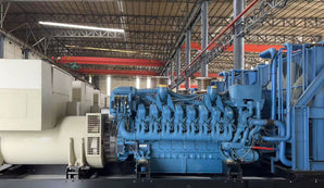 Used 16V4000G23 MTU 2200KVA Diesel Generator Set – 10.5KV (50HZ) - 1