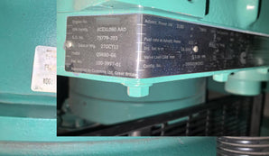 Used QSK60-G6 Cummins 2500KVA Diesel Generator Set – 6600V (60HZ)