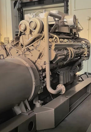 Used QSK60 Cummins 1650KVA Gas Generator Set