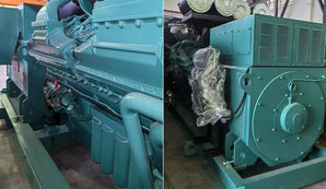 Used QSK60-G6 Cummins 2500KVA Diesel Generator Set – 6600V (60HZ)