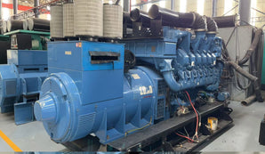 Used 12V4000G23 MTU 1650KVA Diesel Generator Set – 50HZ