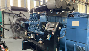 Used 12V4000G23 MTU 1650KVA Diesel Generator Set – 400V (50HZ)