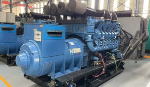 Used 12V4000G23 MTU 1650KVA Diesel Generator Set – 400V (50HZ)