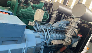 Used 16V2000G65 MTU 1100KVA Diesel Generator Set – 400V (50HZ)