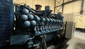 Used 16V4000G23 MTU 2200KVA Diesel Generator Set – 10.5KV (50HZ) - 2