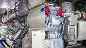 Used 20V4000L32F MTU 2750KVA Gas Generator Set – 10.5KV (50HZ)