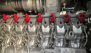 Used 20V4000L32F MTU 2750KVA Gas Generator Set – 10.5KV (50HZ)