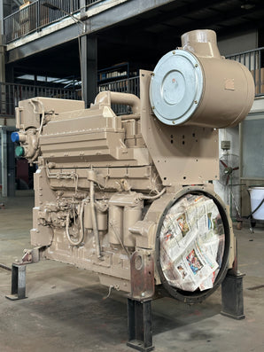 Used Cummins KTA19-G4 400KW Marine Diesel Engine for Vessel
