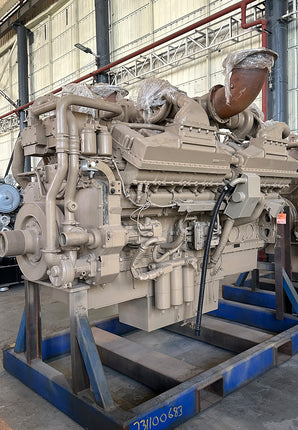 Used Cummins QSK60-G6 2179KW Diesel Engine - 1